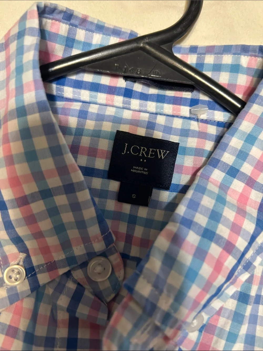 J. Crew lightweight plaid